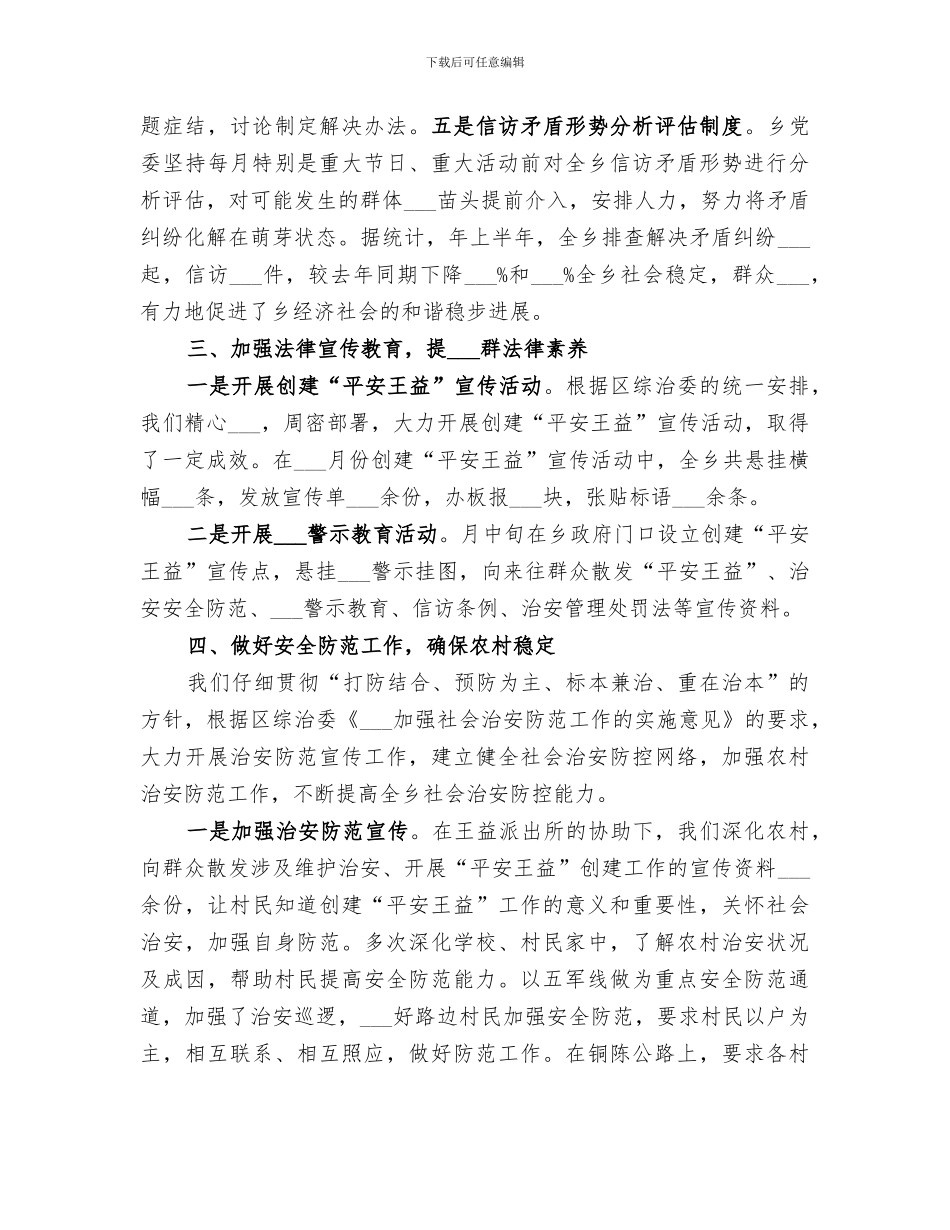 2024年综合治理总结参考资料_第2页