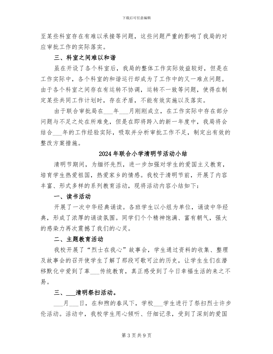 2024年联合审批局年终工作总结_第3页