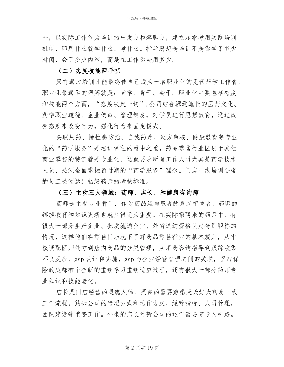 2024年药店个人工作总结_第2页