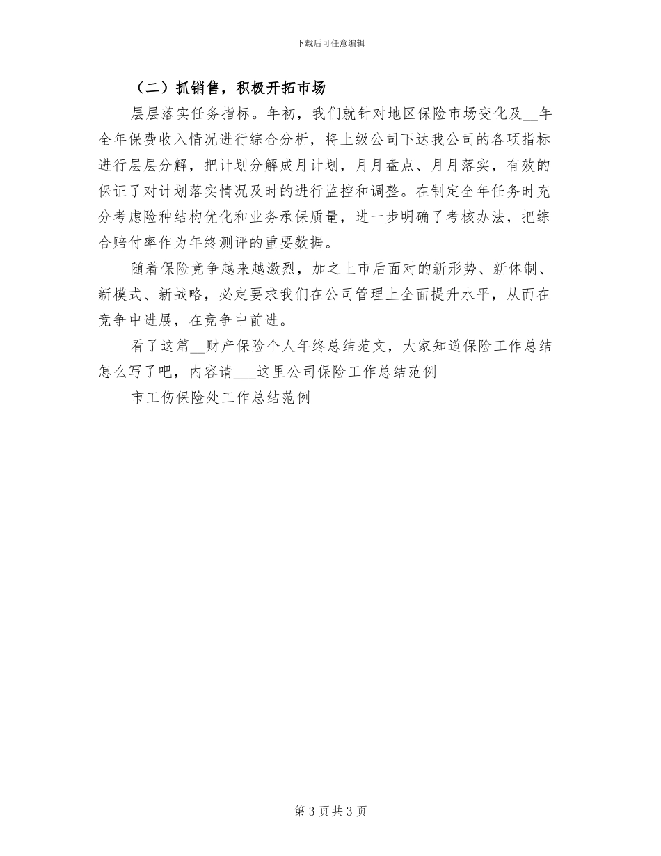 2024年财产保险个人年终总结_第3页