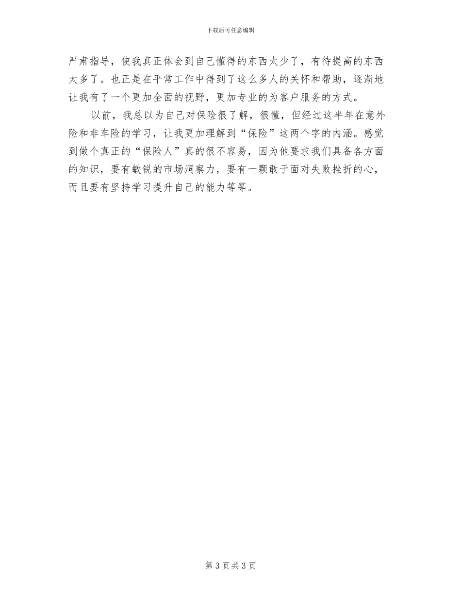 2024年财产保险年度个人总结_第3页