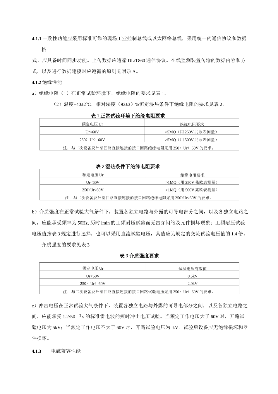 变压器局部放电(特高频法)在线监测装置技术规范-(终稿)_第2页