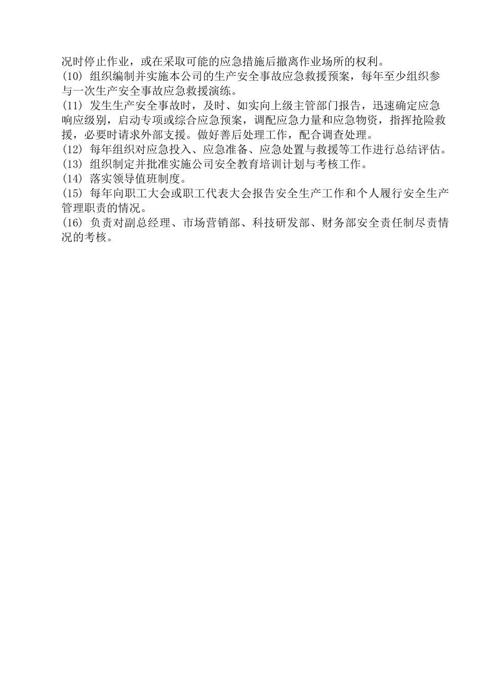 企业主要负责人安全行动计划_第2页