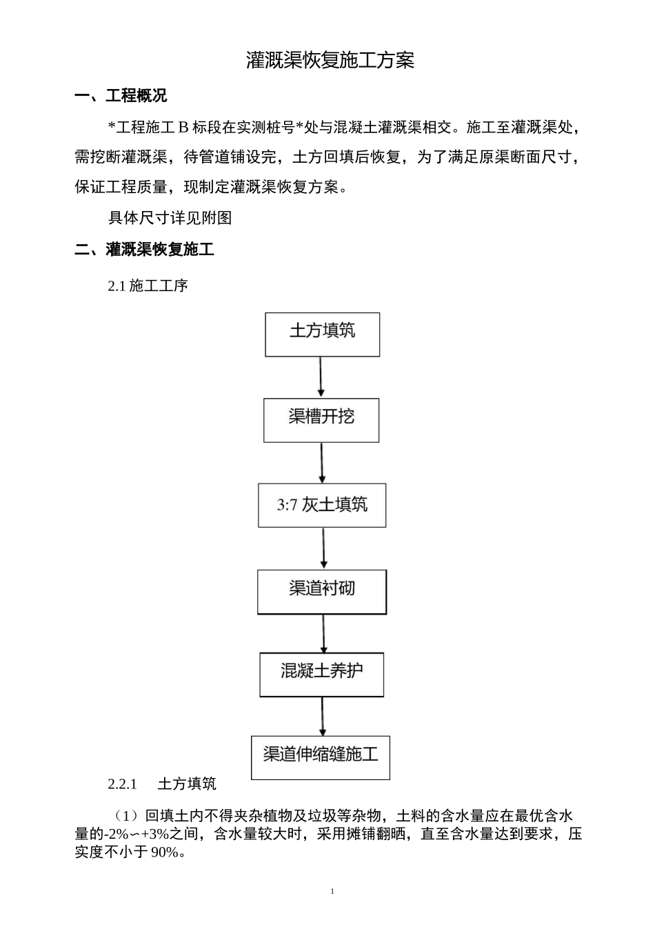 灌溉渠施工方案_第3页