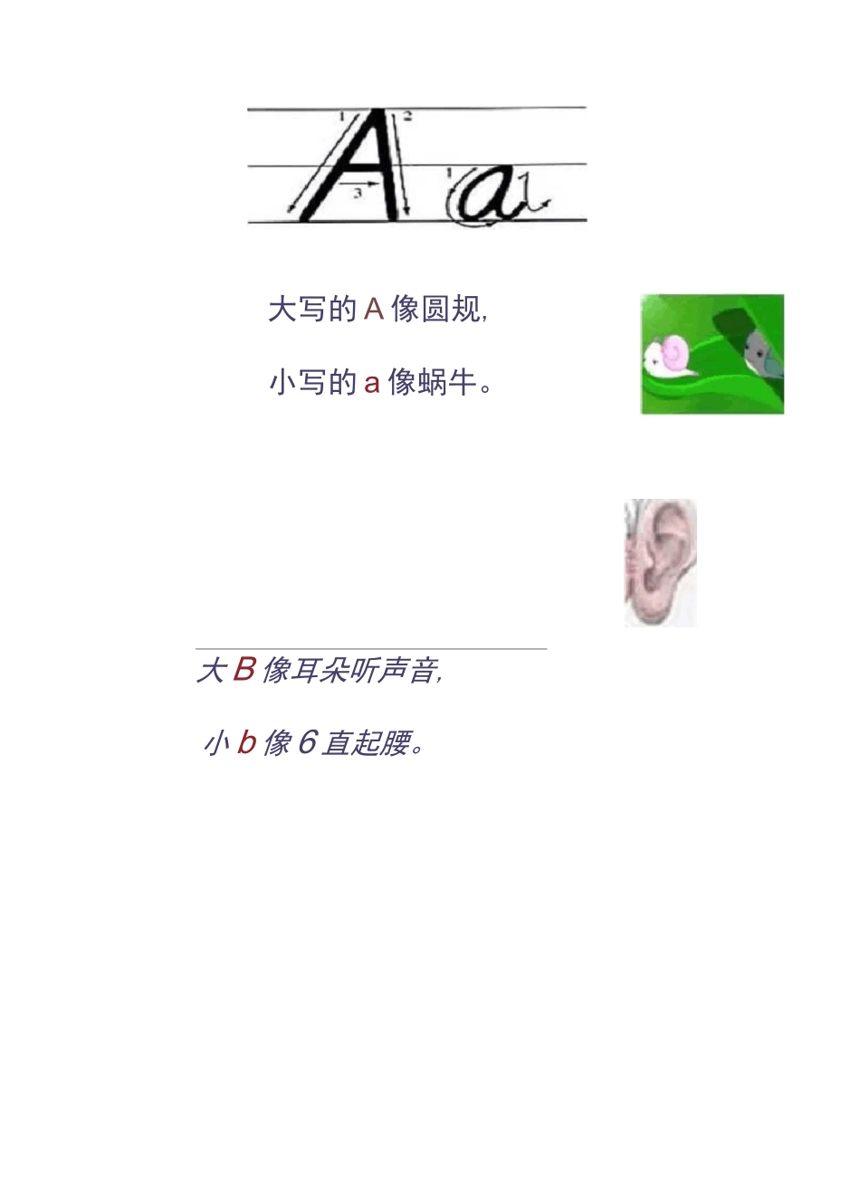 英语字母书写规范_第2页