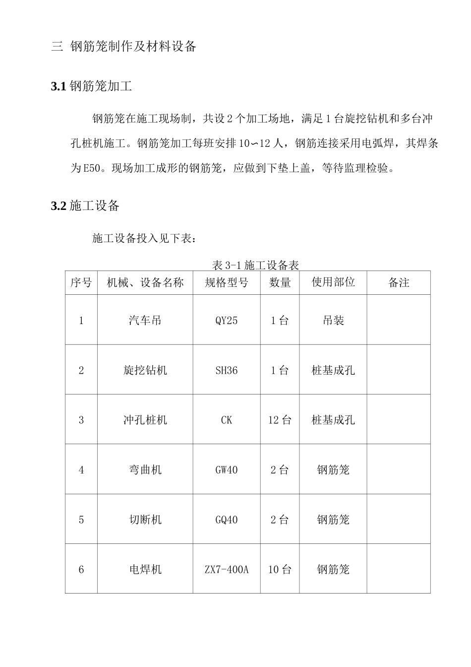 钻孔灌注桩钢筋笼吊装方案_第2页