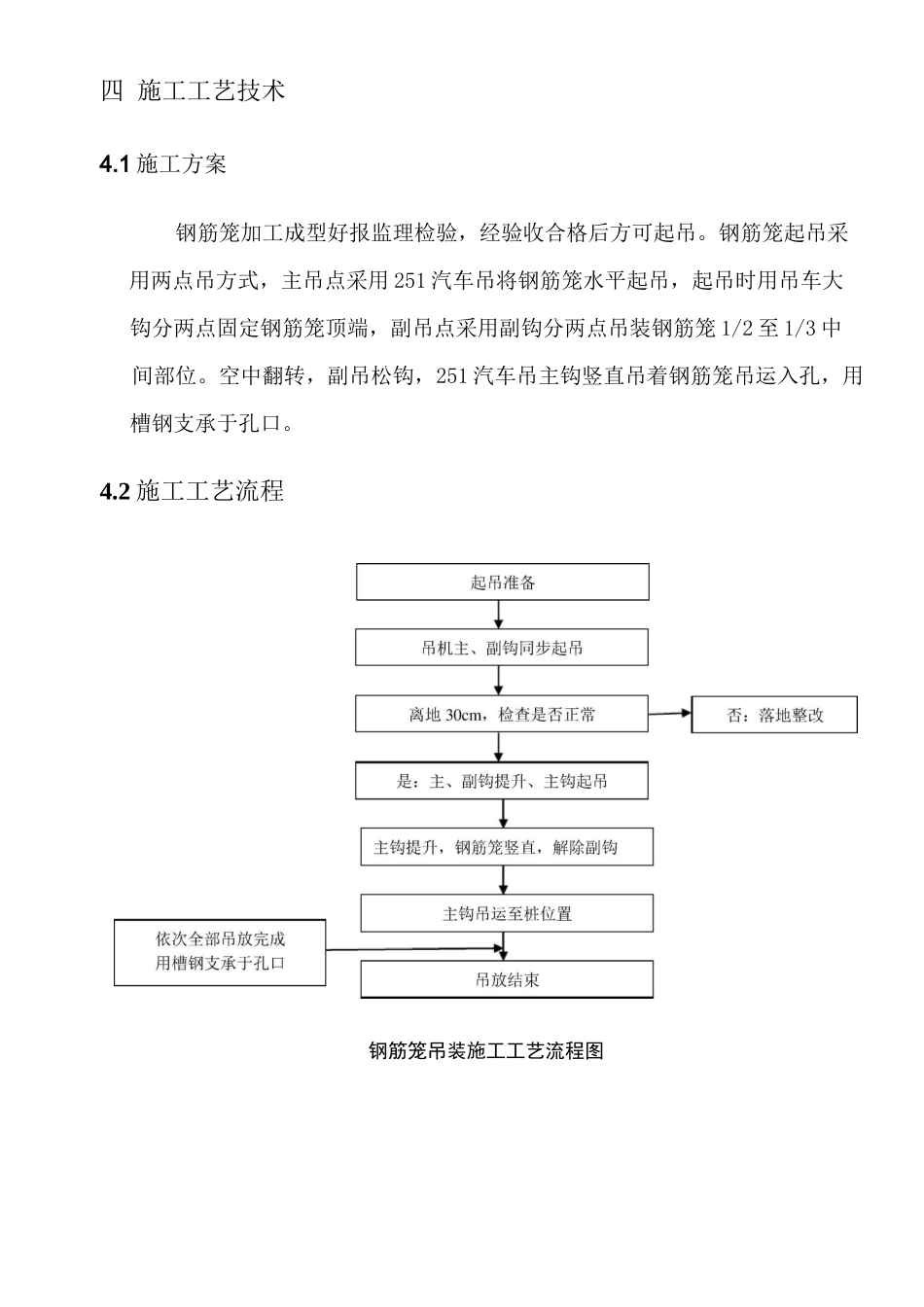 钻孔灌注桩钢筋笼吊装方案_第3页