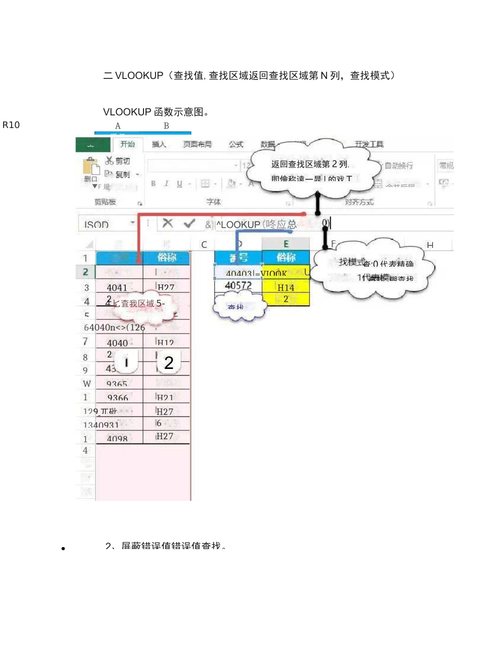 Vlookup函数(对比查找用)_第2页