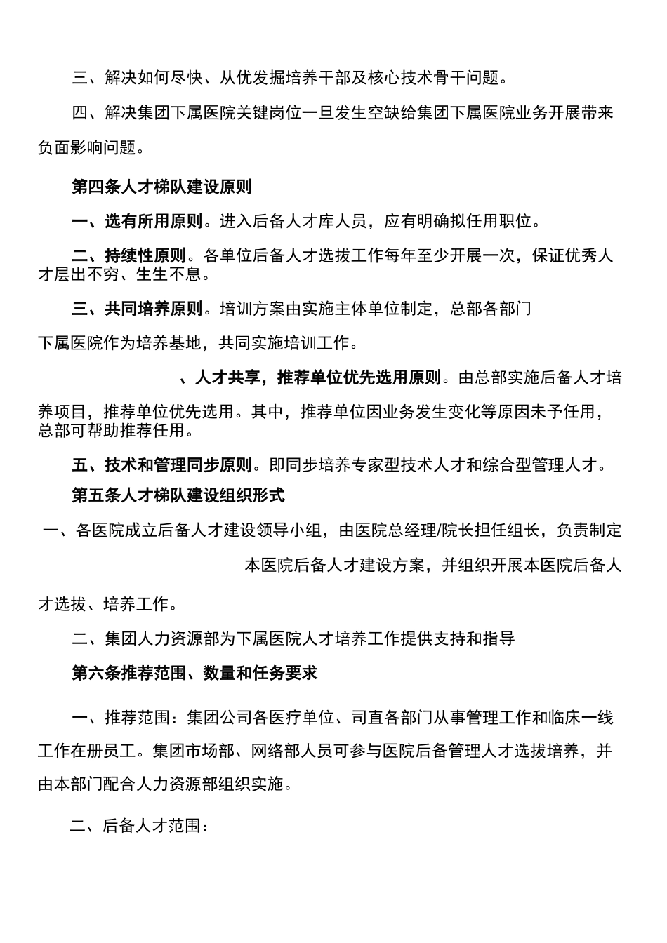 后备人才梯队建设方案_第2页