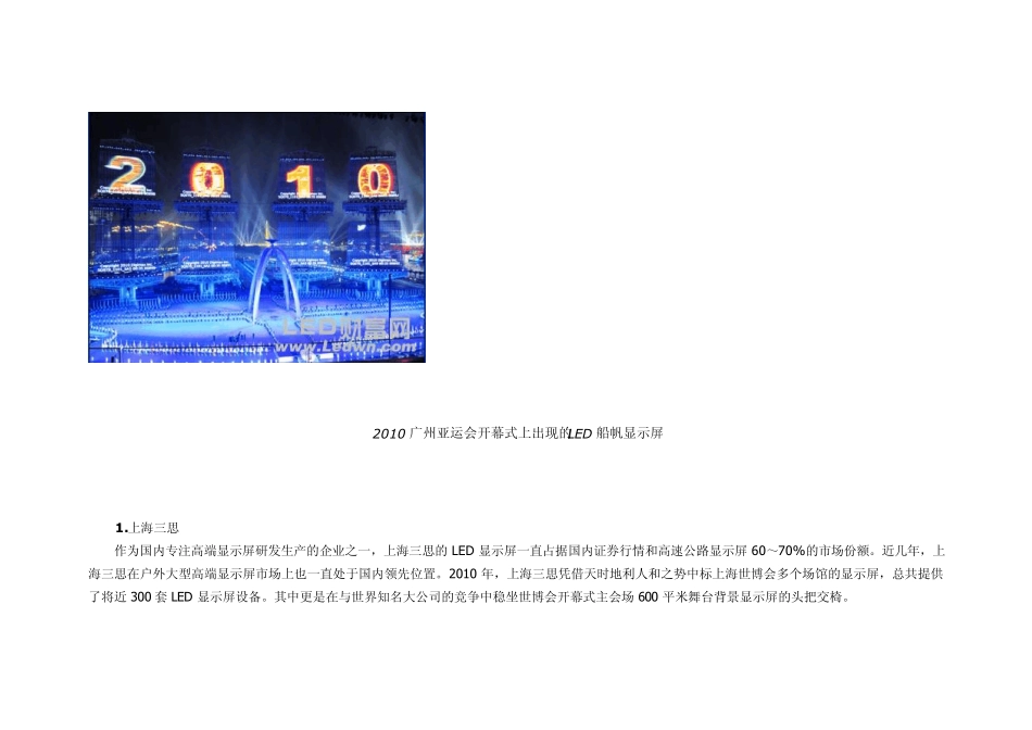 中国LED排名_第3页