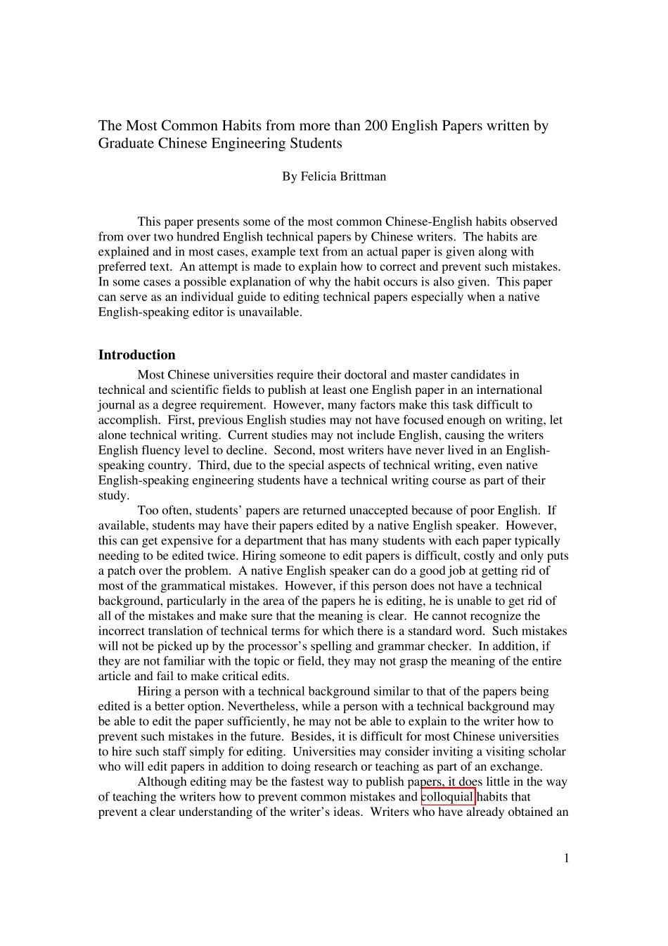 中国人写英文文章最常犯的错误总结_第1页