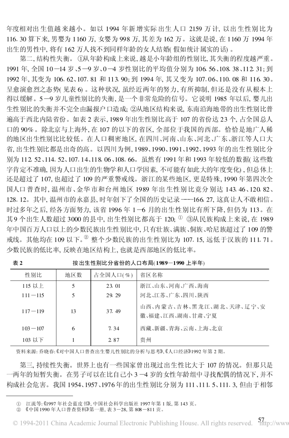 中国人口出生性别比的失衡_原因与对策1_第3页