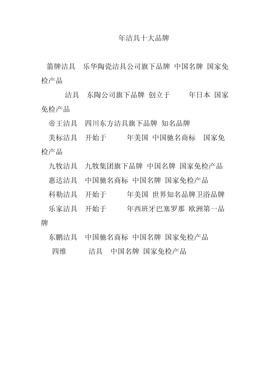 中国十大卫浴洁具品牌_第2页