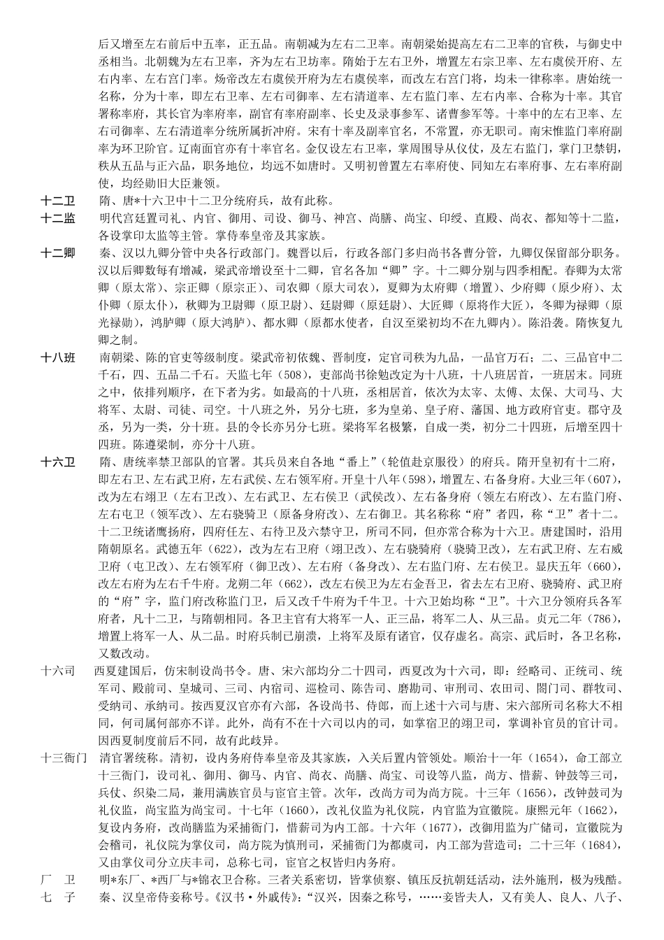 中国历代官职词典_第2页