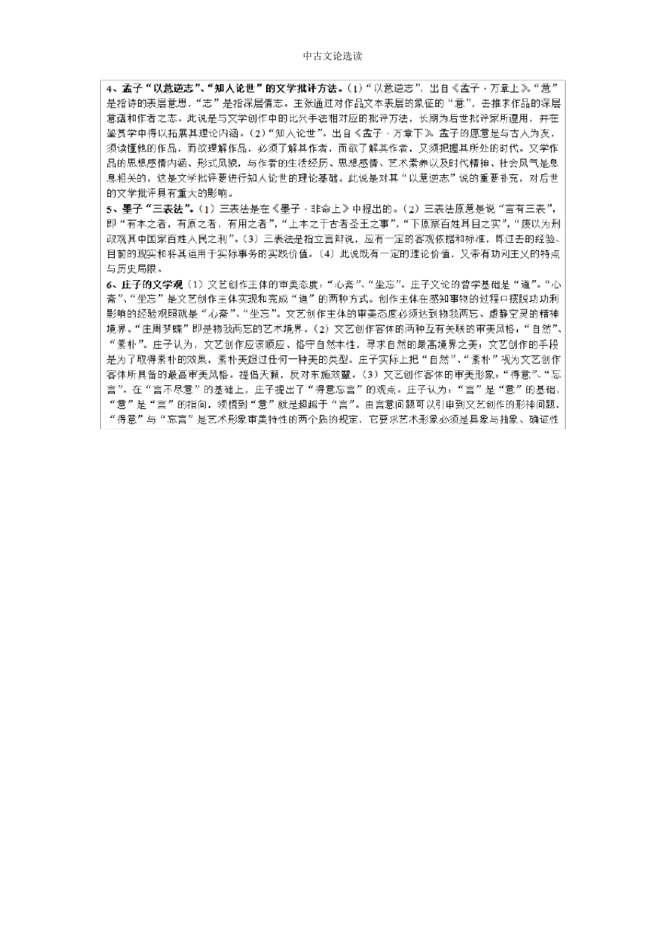 中国古代文论选读重点知识点_第2页