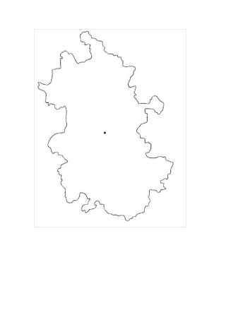 中国各省地图简图(34个省级行政区)