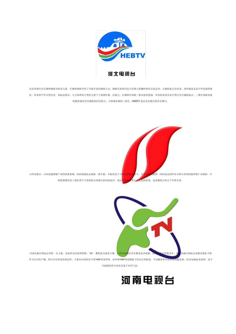 中国各省级电视台台标含义_第3页