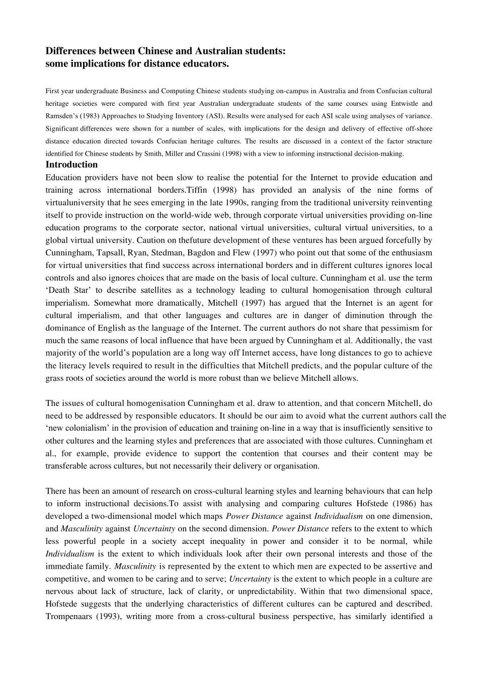 中国和澳大利亚教育体制的不同(英文)_第1页