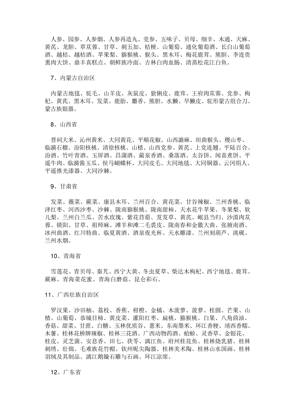 中国城市著名特产_第2页