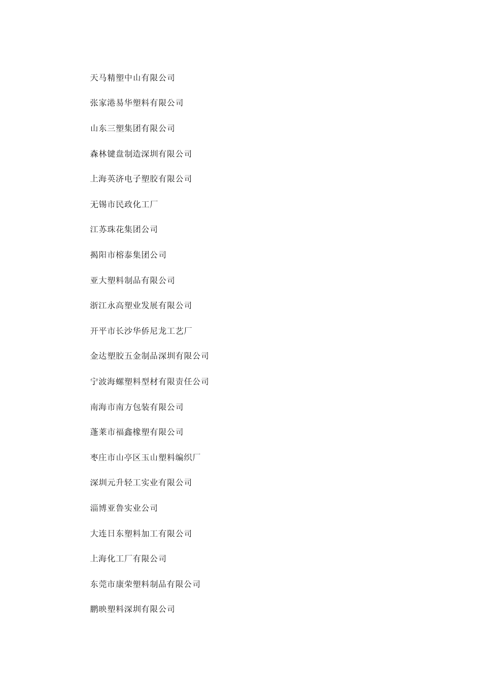 中国塑料企业_第3页