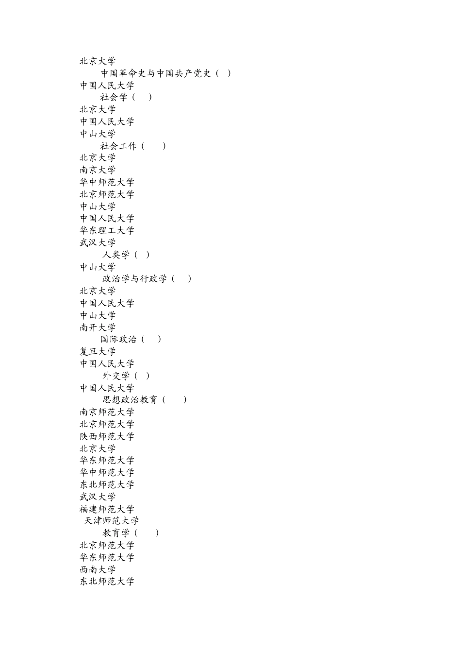 中国大学各专业排名_第3页