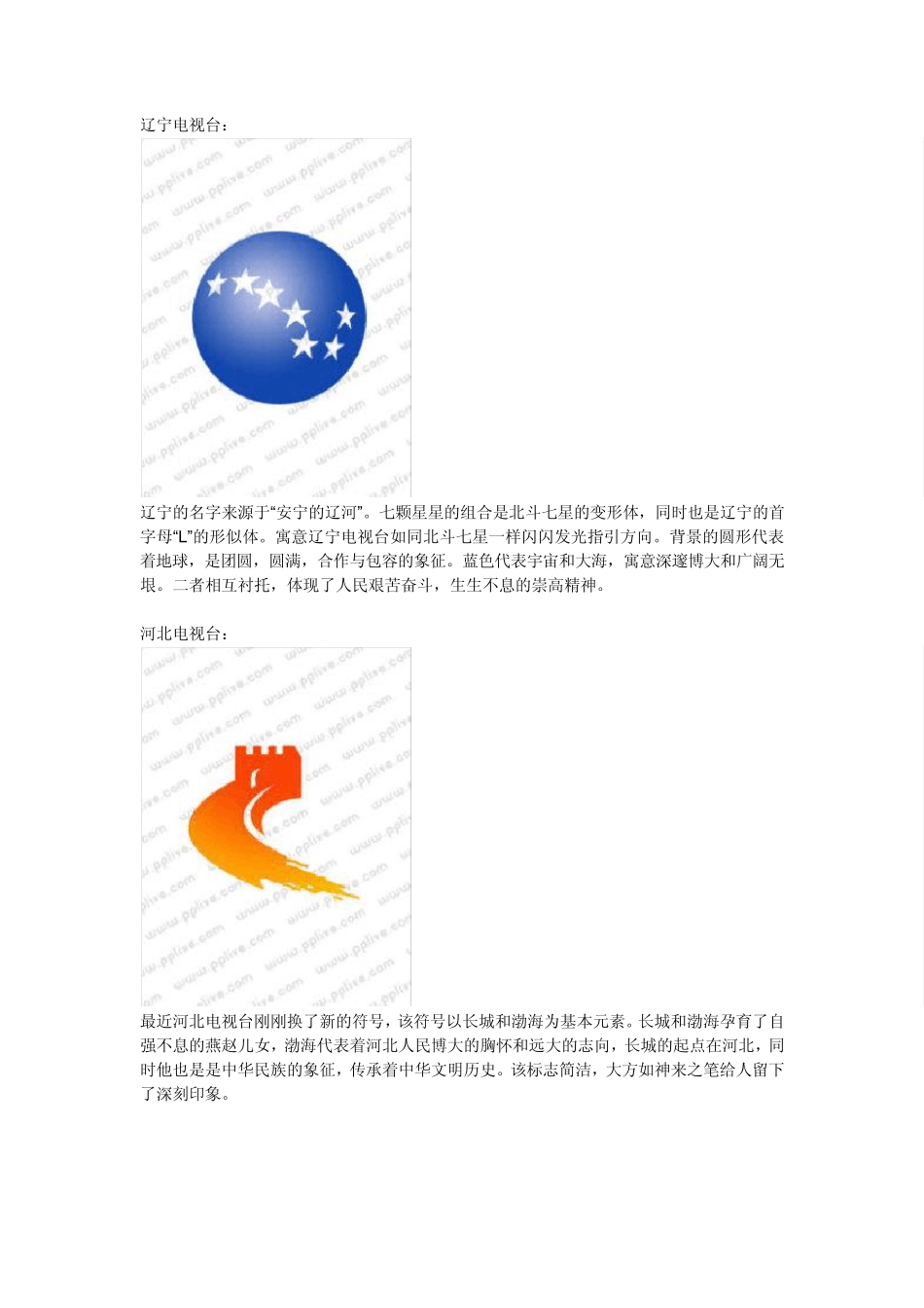 中国大陆各大电视台台标及介绍_第3页