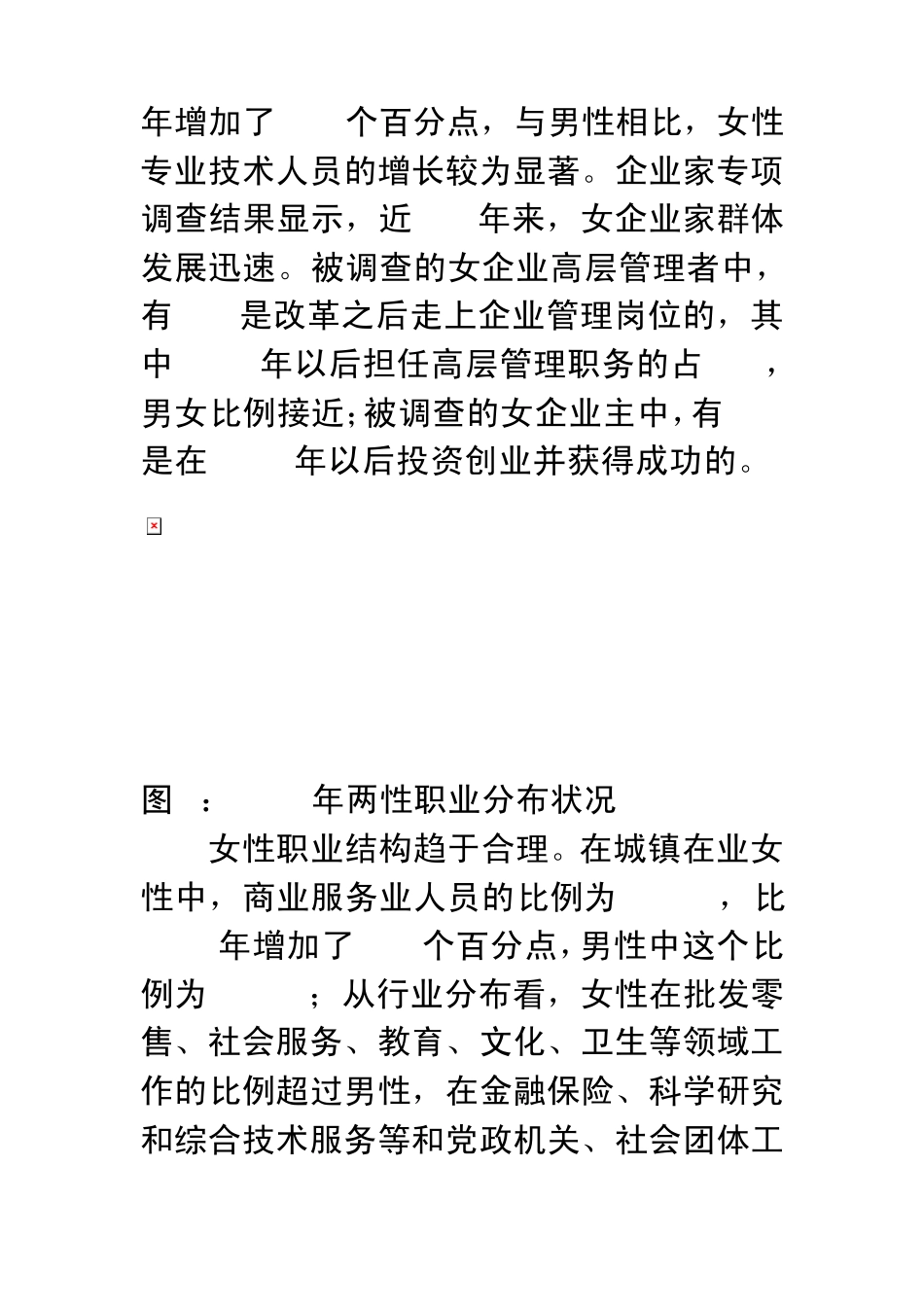 中国妇女社会地位抽样调查主要数据图表_第2页