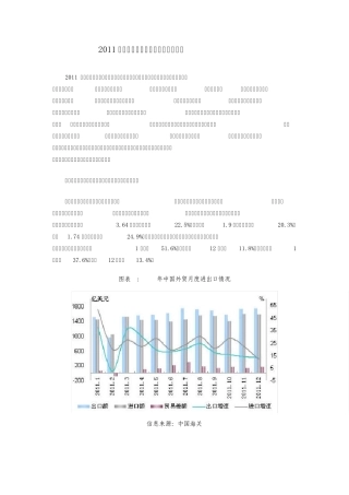 中国对外贸易形势报告(2012年春季)