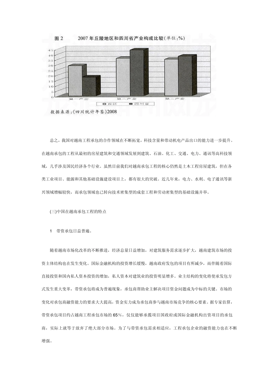 中国对越南国际工程承包的现状问题及对策_第3页