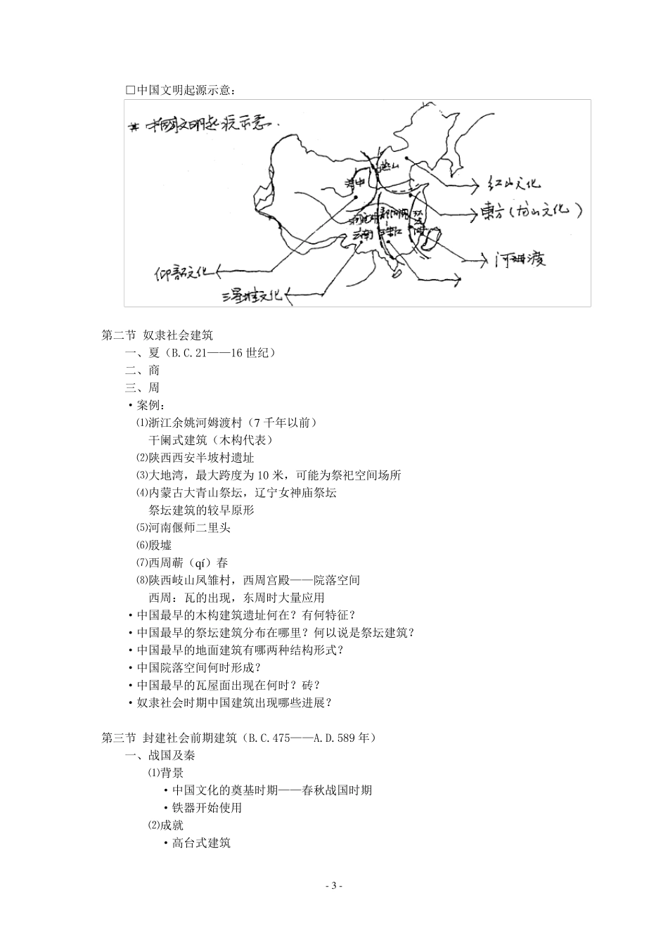 中国建筑史(东南大学朱教授)建筑考研笔记[自己一个字一个字整理的]_第3页