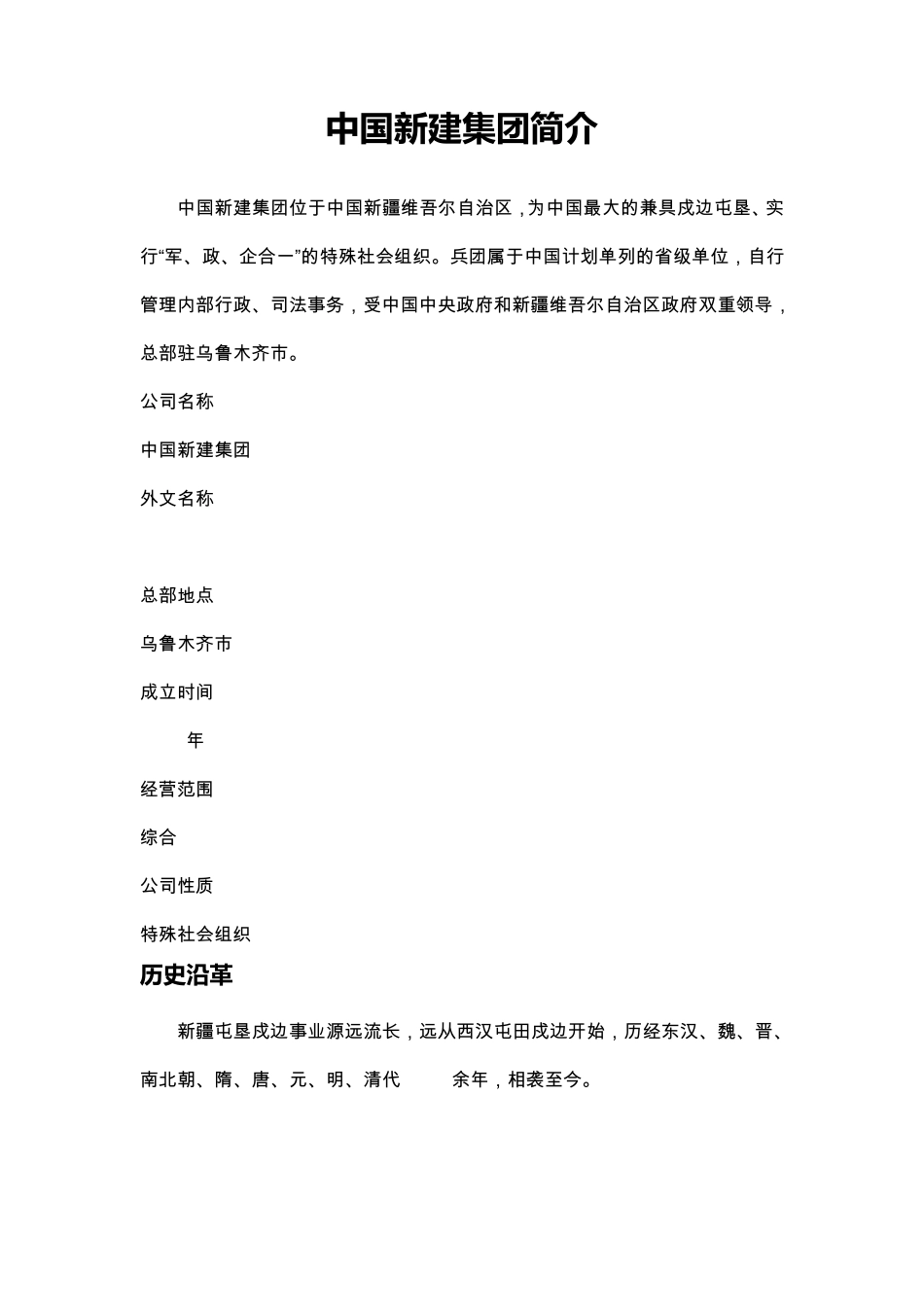 中国新建集团简介_第1页