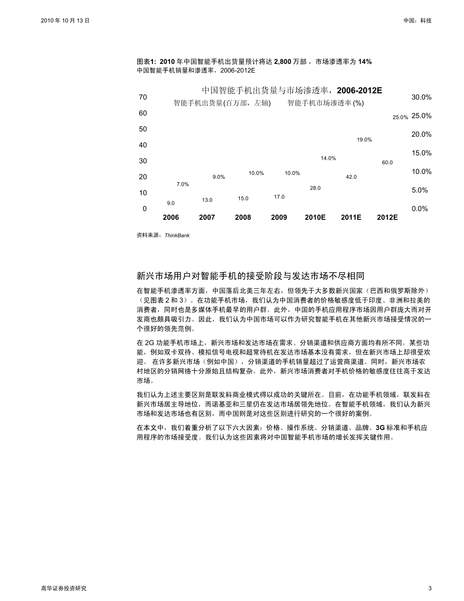 中国智能手机市场分析_第3页