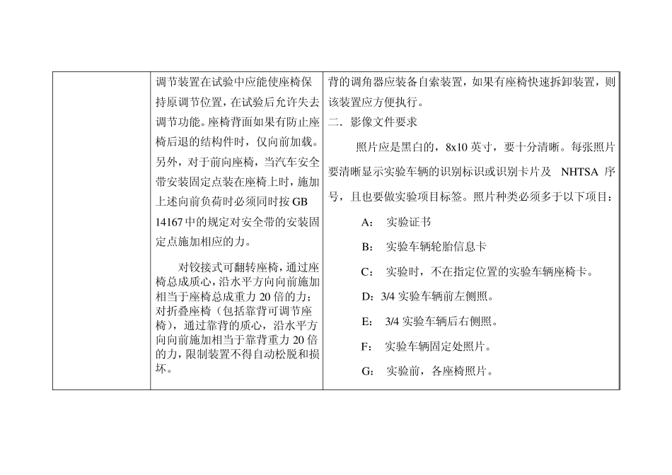 中国标准与美国标准对比(座椅)_第2页