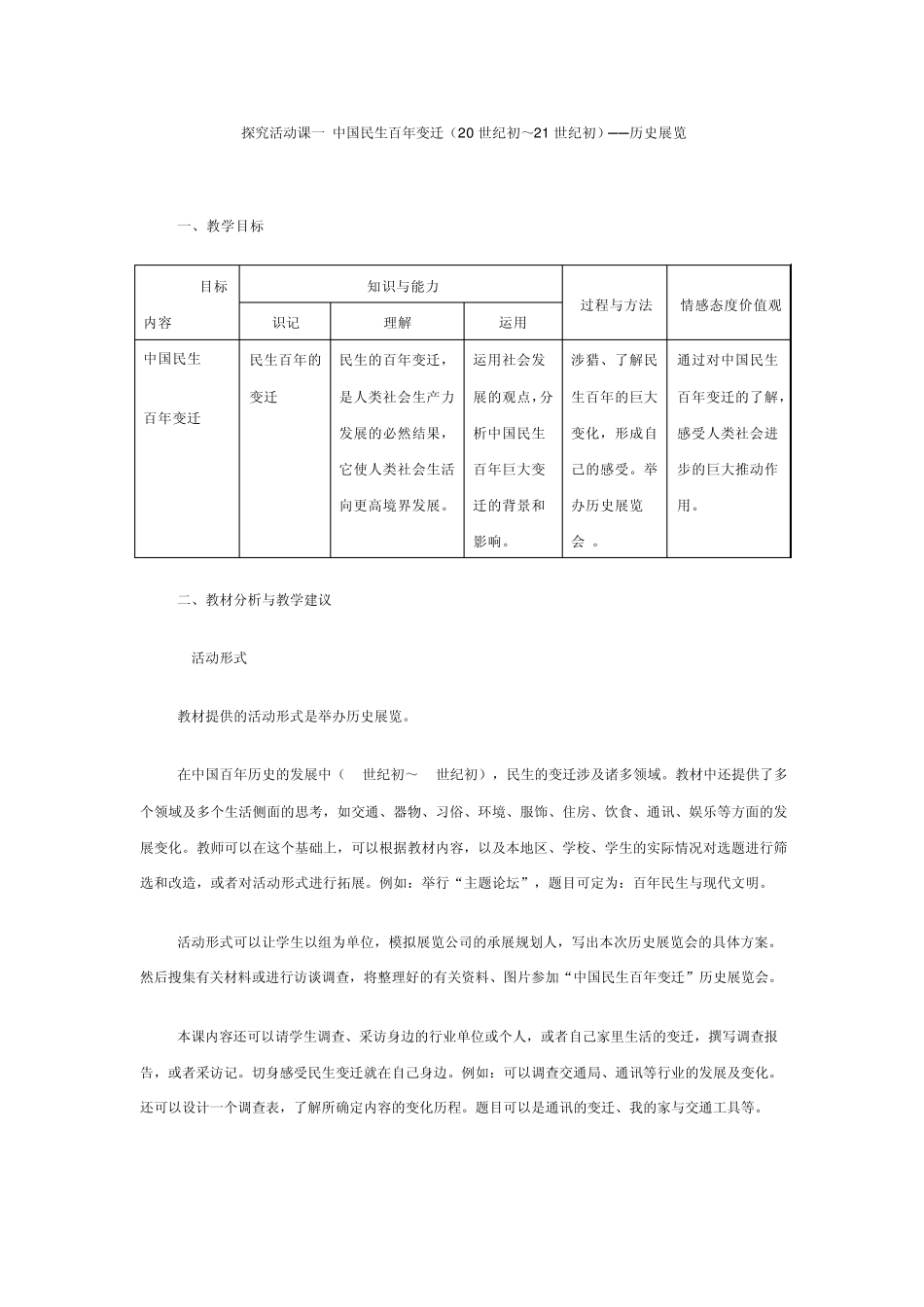中国民生百年变迁(20世纪初～21世纪初)──历史展览_第1页