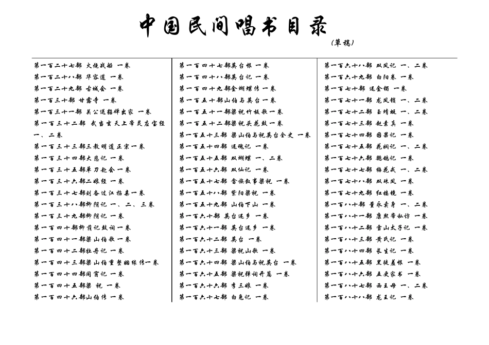 中国民间唱书目录_第3页