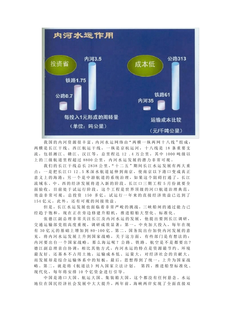 中国水运发展情况与展望_第2页
