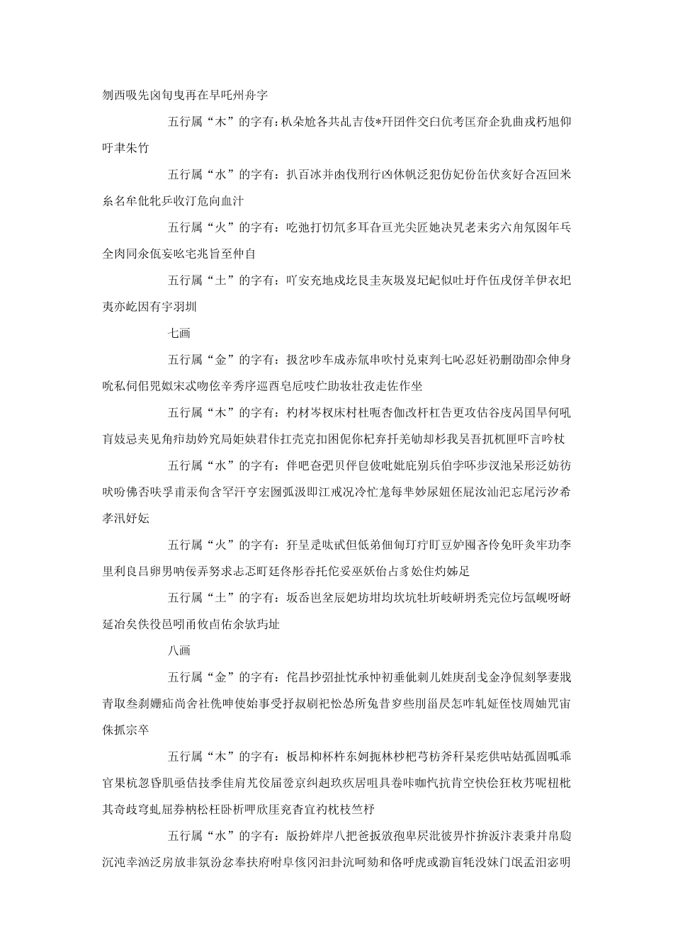 中国汉字五行查询_第2页