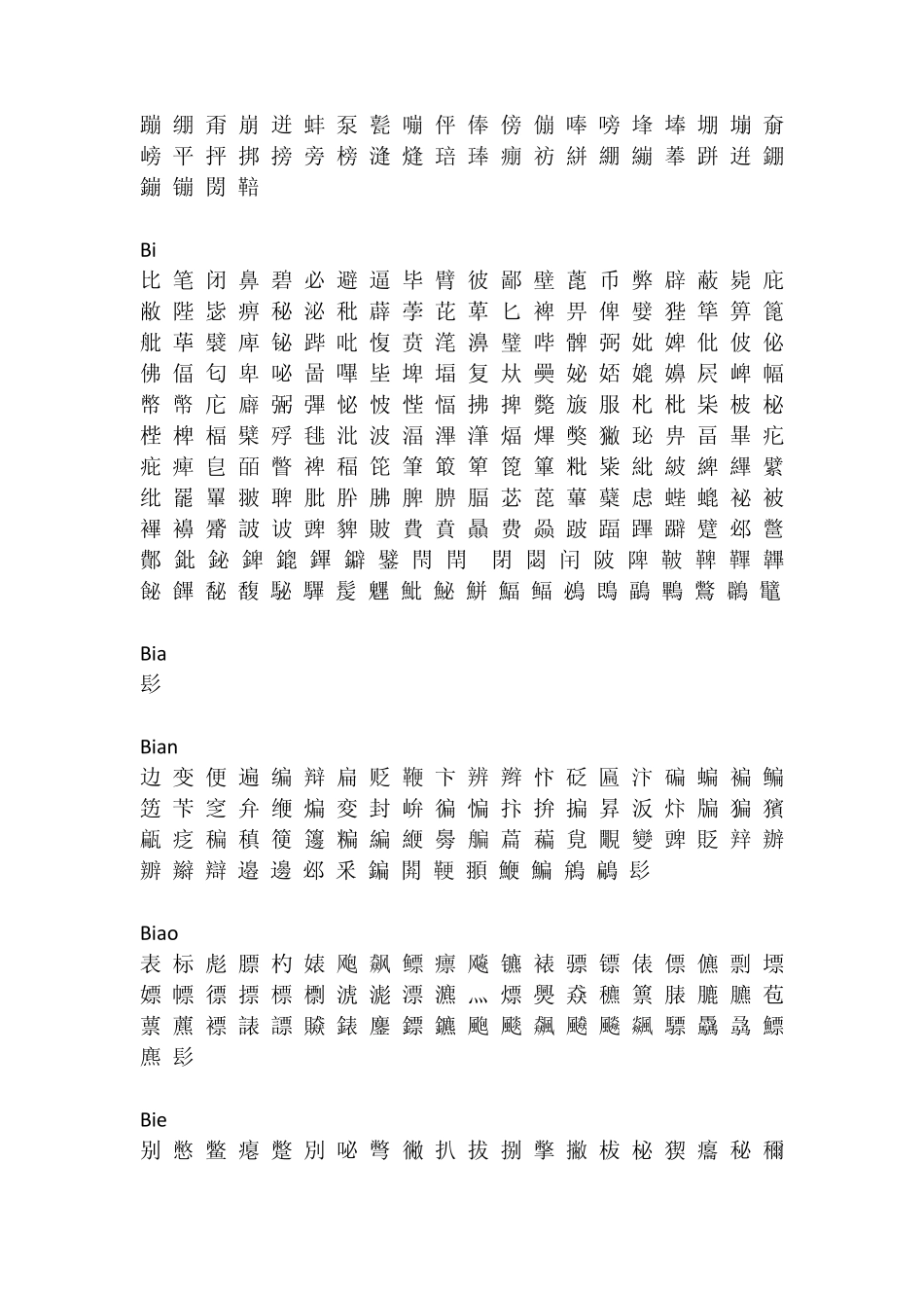 中国汉字大全AA_第3页