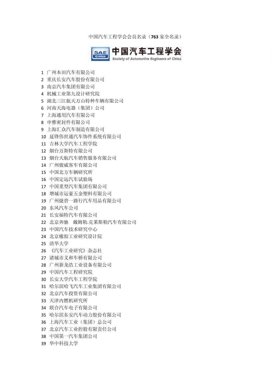 中国汽车工程学会会员统计表_第1页