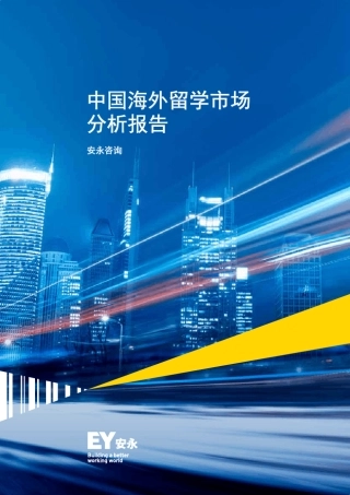 中国海外留学市场分析报告