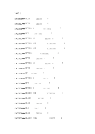 中国海洋大学专业与学号