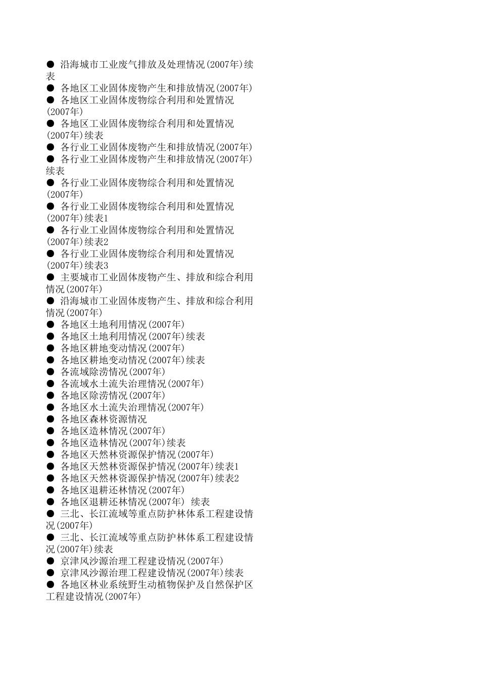 中国环境统计年鉴2008_第3页