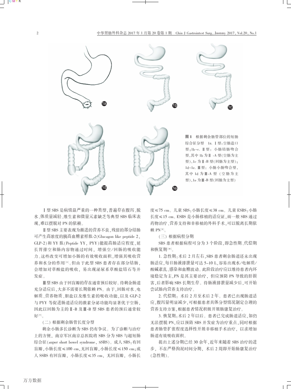 中国短肠综合征诊疗共识(2016年版,南京)_第2页