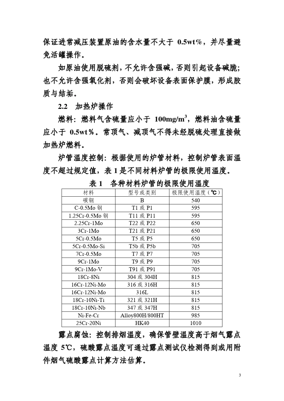 中国石化炼油工艺防腐蚀操作细则_第3页