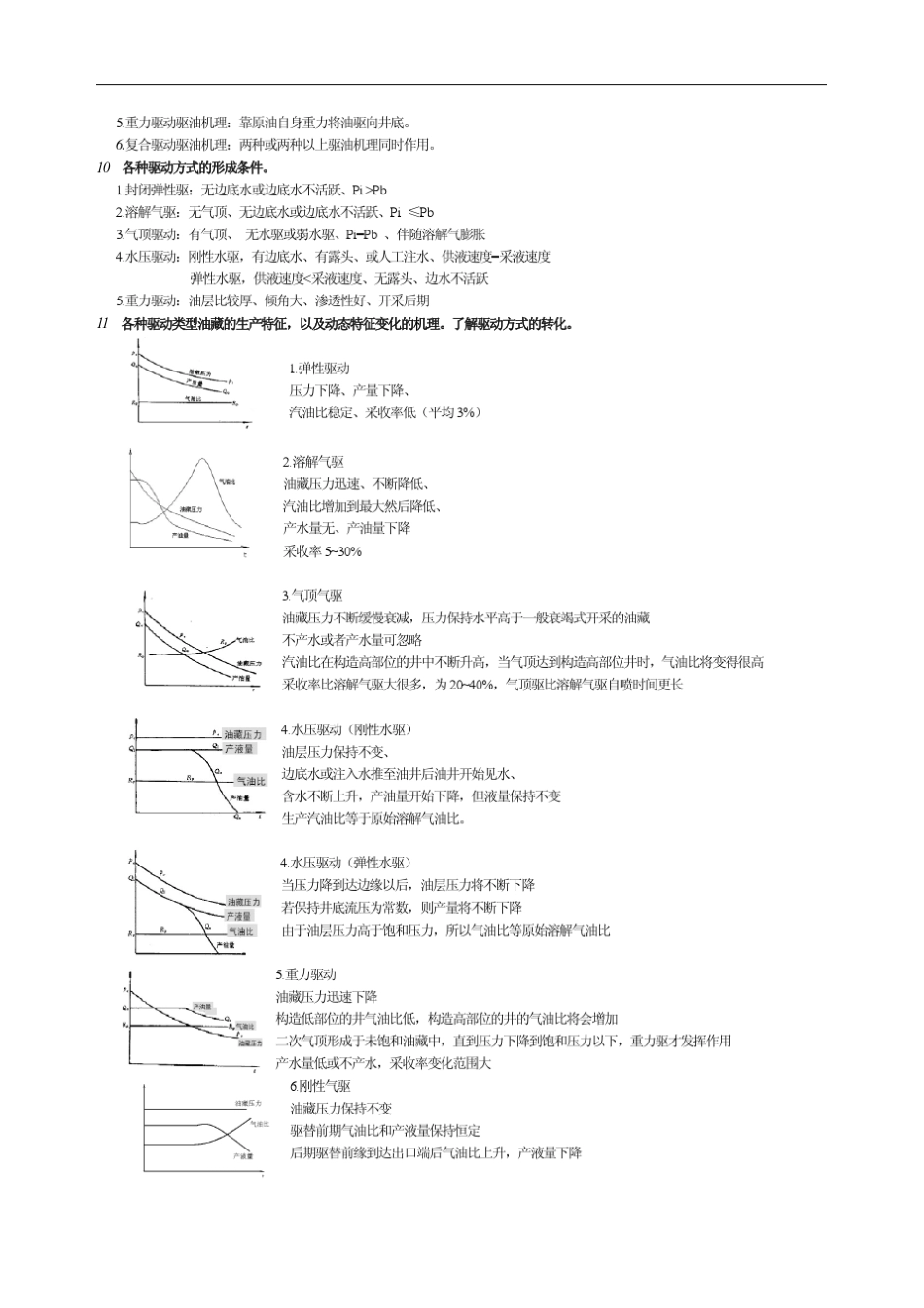 中国石油大学(北京)《油藏工程》期末复习资料三_第2页