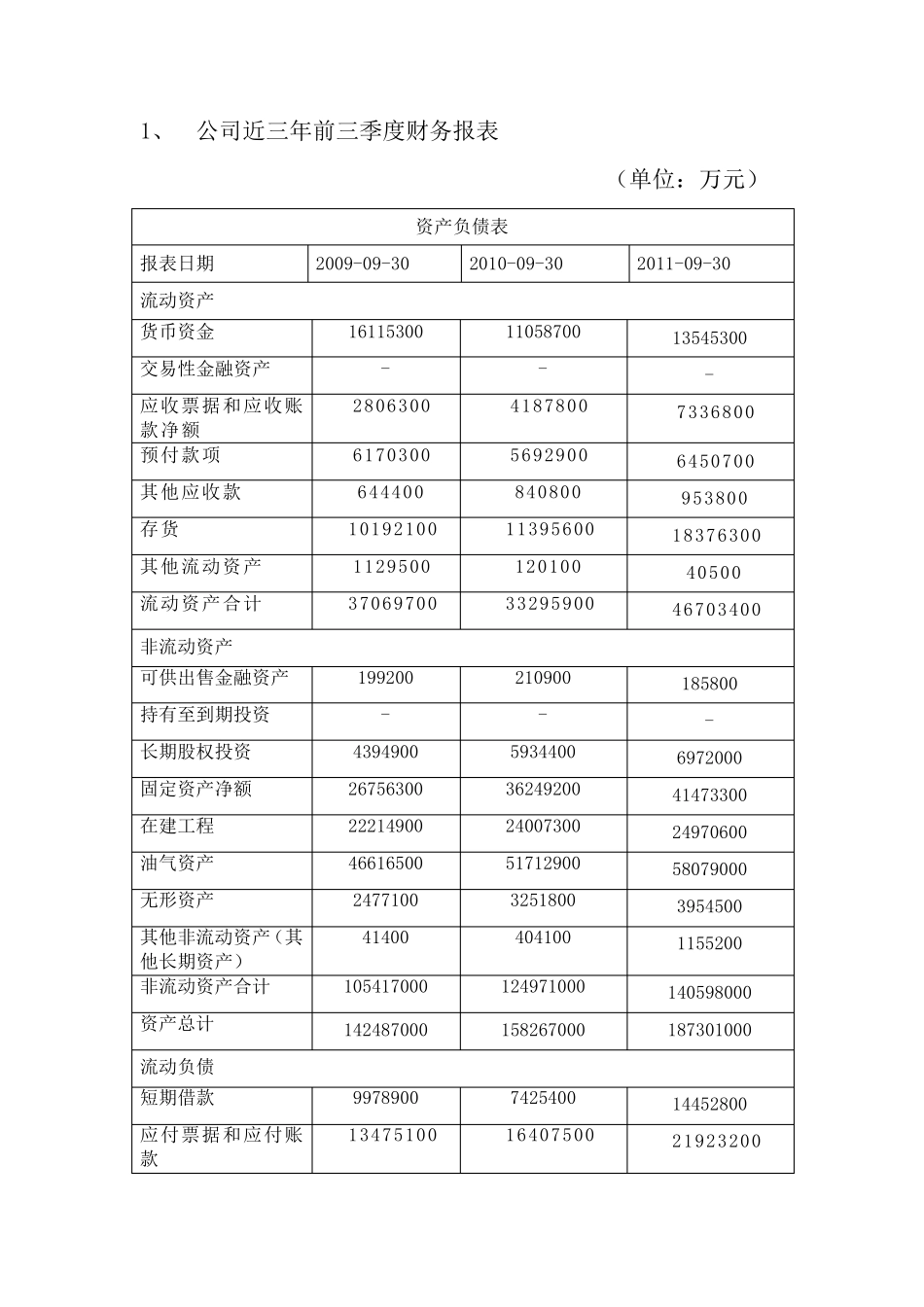 中国石油财务分析报告_第3页