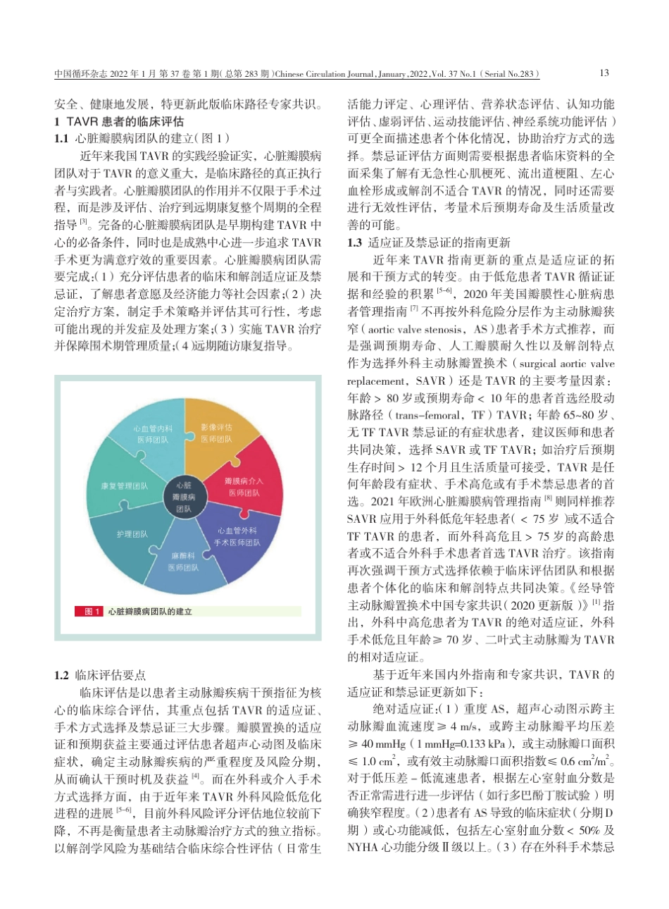 中国经导管主动脉瓣置换术临床路径专家共识(2021版)_第2页