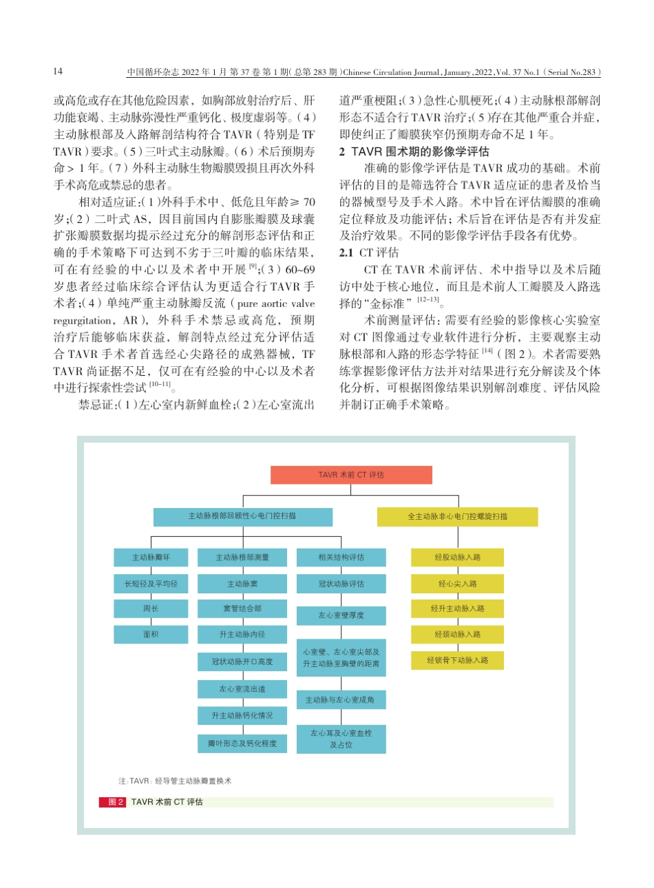 中国经导管主动脉瓣置换术临床路径专家共识(2021版)_第3页