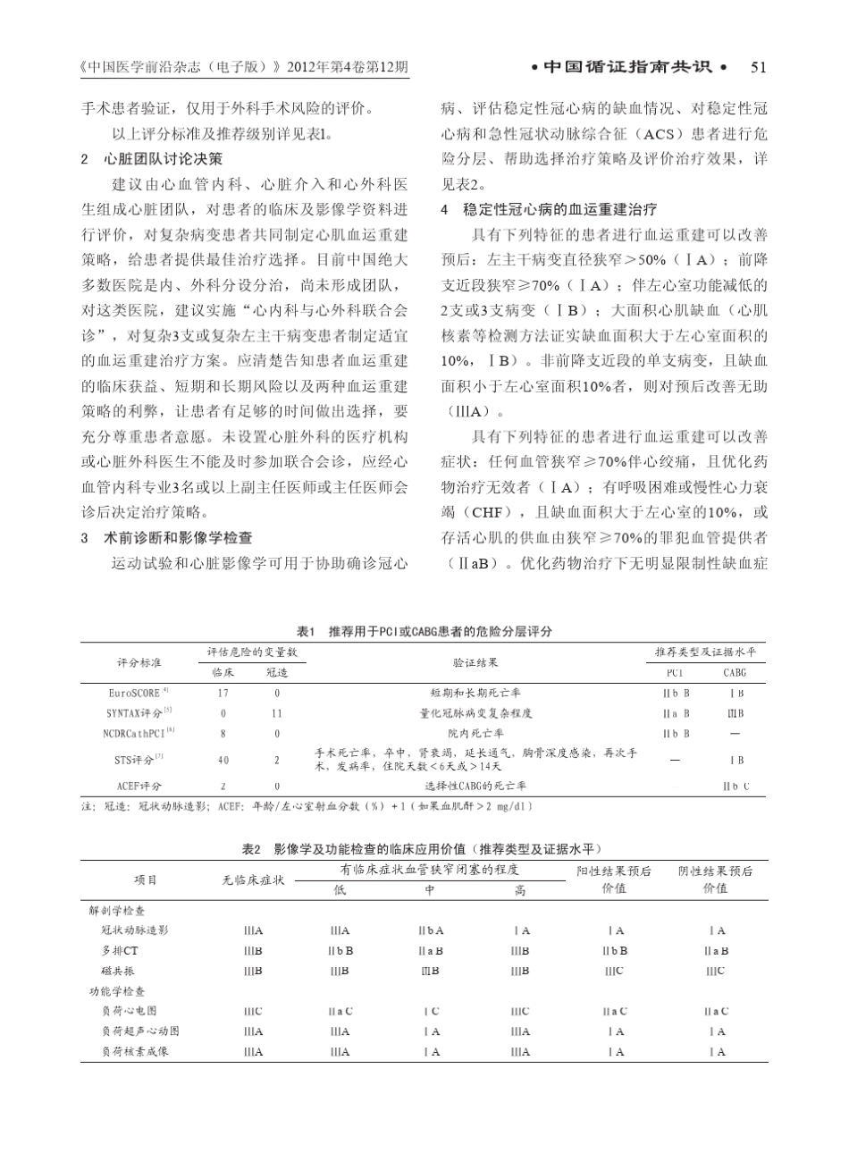 中国经皮冠状动脉介入治疗指南2012(简本)_第2页