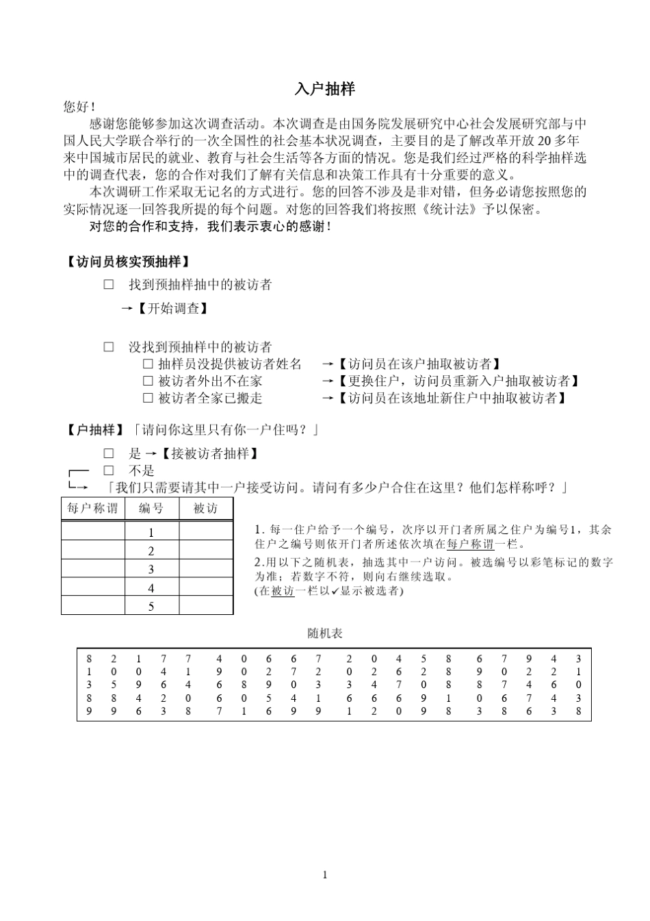 中国综合社会调查(CGSS)(2003)问卷_第2页